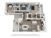 3 bed 2 bath C2 floor plan 3 bed 2 bath C2 floor plan at Spalding Vue, Peachtree Corners, GA